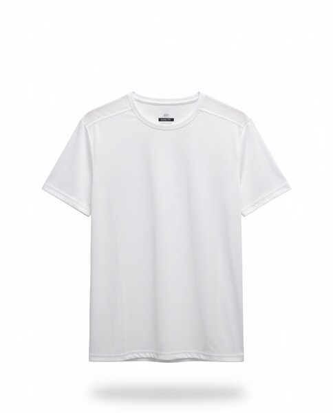 T-shirt blanc sport respirant