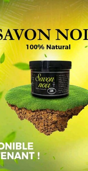 Savon Noir Naturel Hydratant