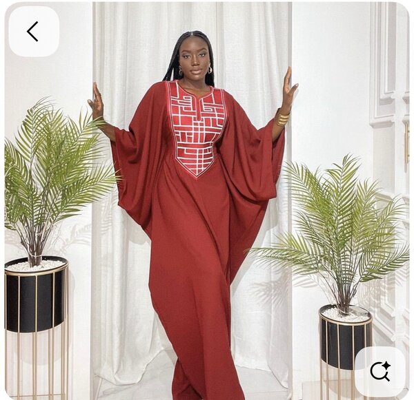 Robe Caftan Longue Élégante