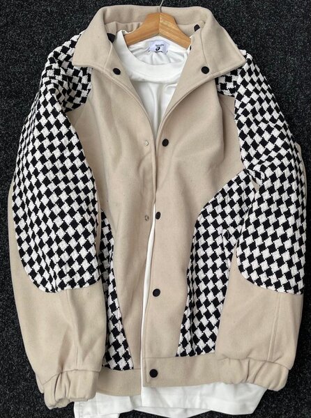 Veste Varsity Élégante