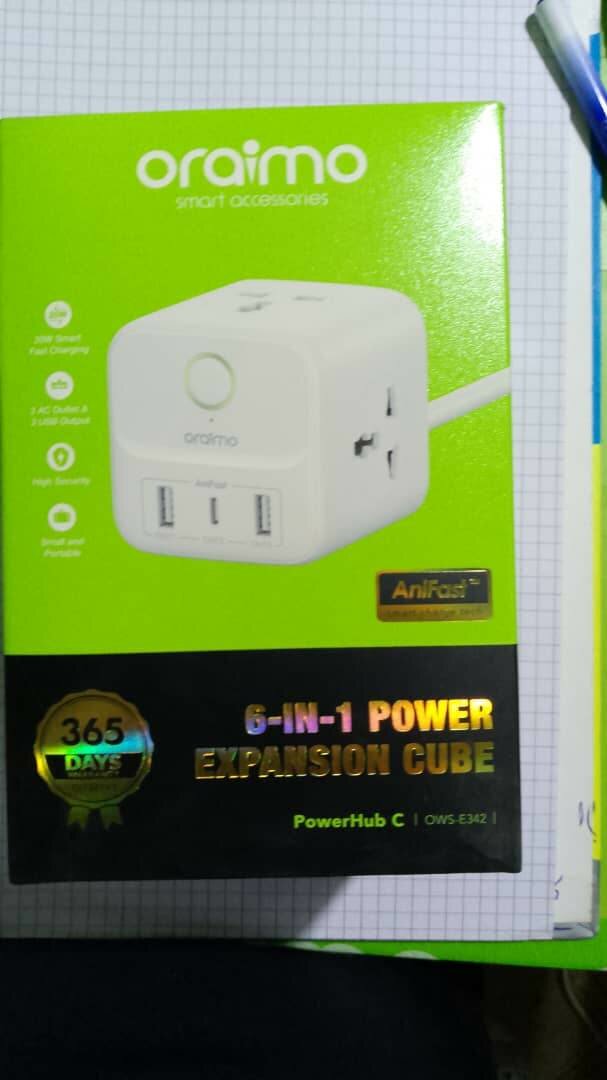 Multiprise Oraimo 6-en-1