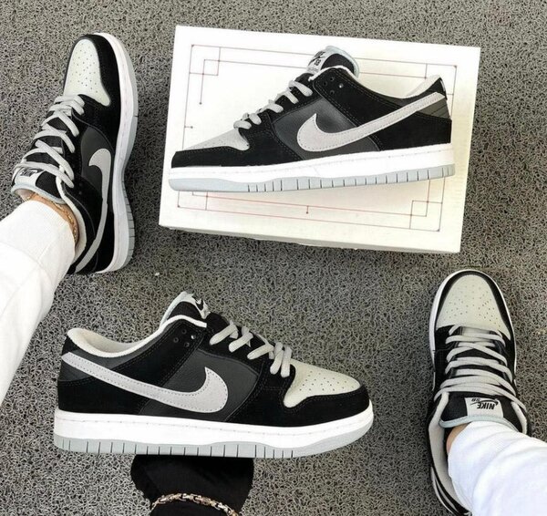 Nike Dunk Low Gris et Noir