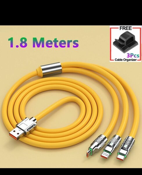 Câble de Charge 3-en-1 1.8M