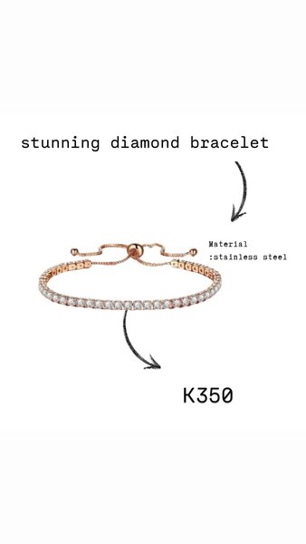Rose Gold Tennis Bracelet