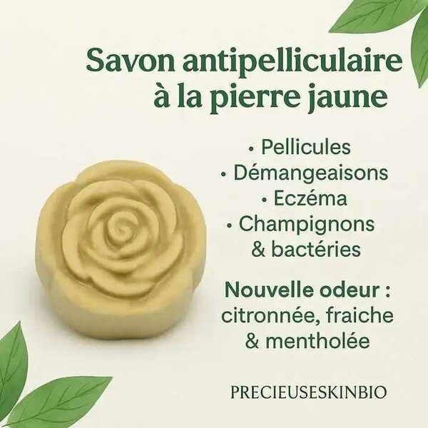Savon Antipelliculaire Naturel