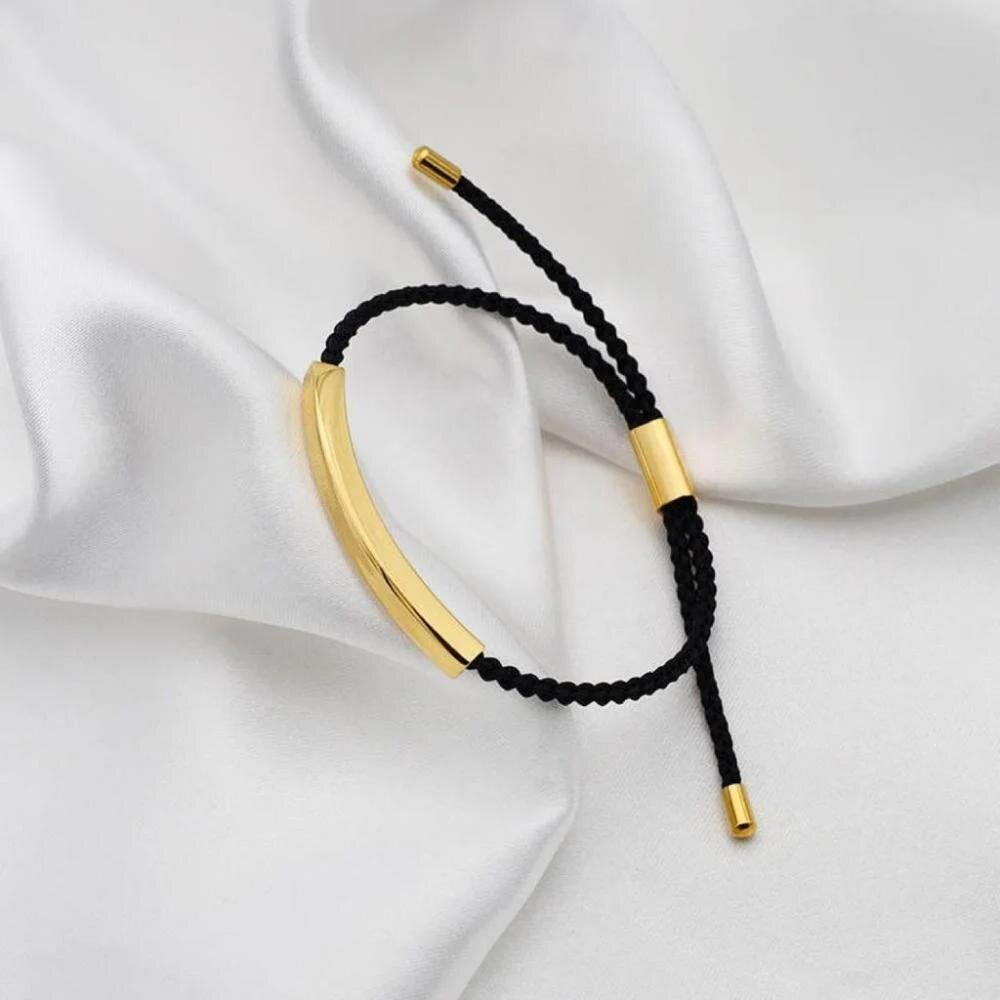 Bracelet en cuir tressé