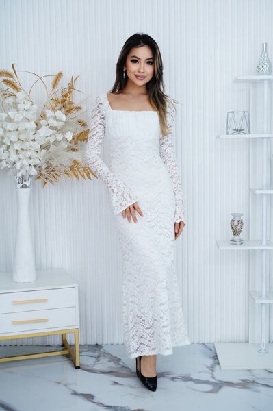 Гипюр платье