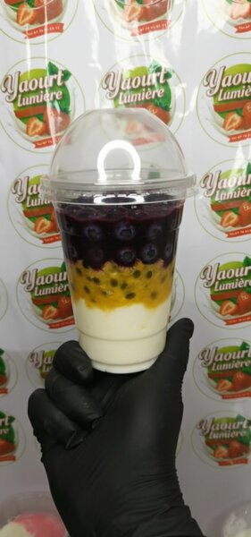 Yaourt aux fruits exotique