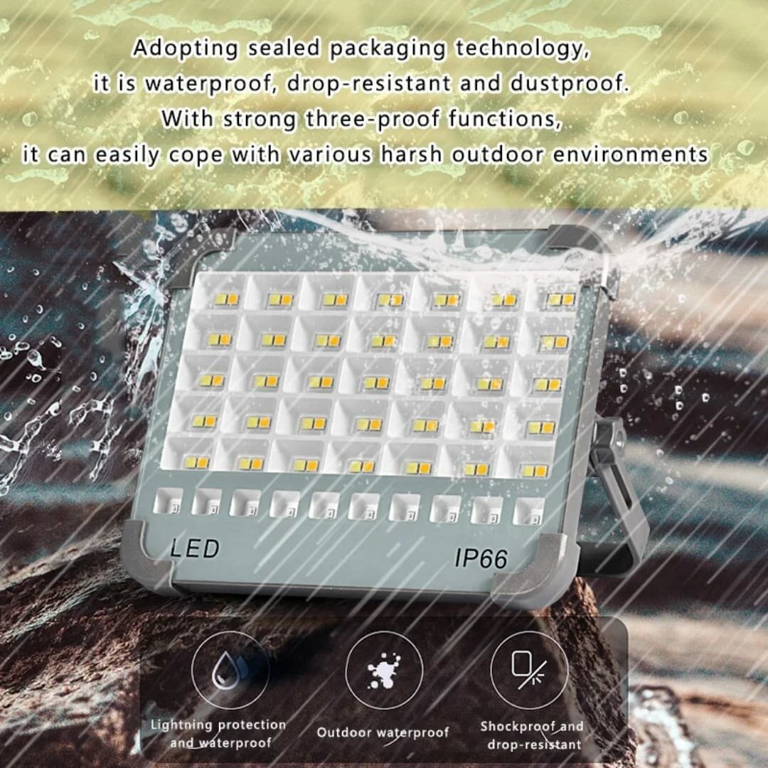 Projecteur LED Solaire Extérieur