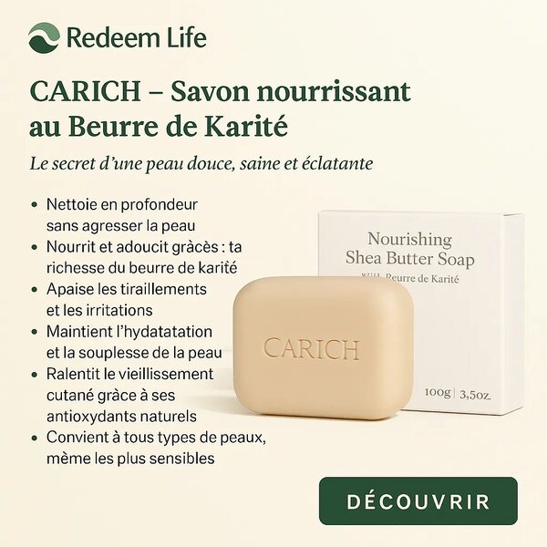 Savon Karité Nourrissant