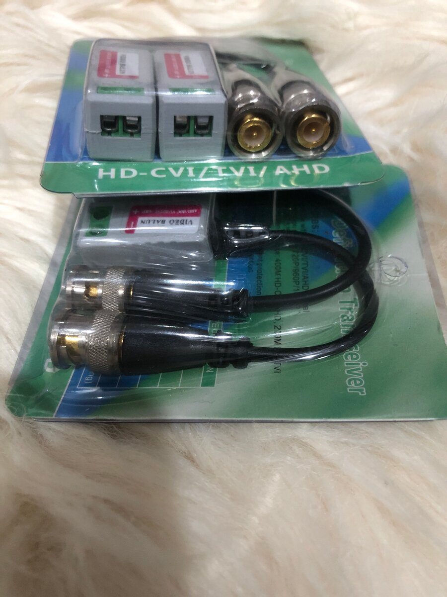 Kit de baluns vidéo HD coaxial