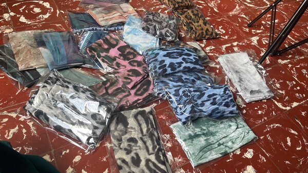 Écharpes en soie imprimée