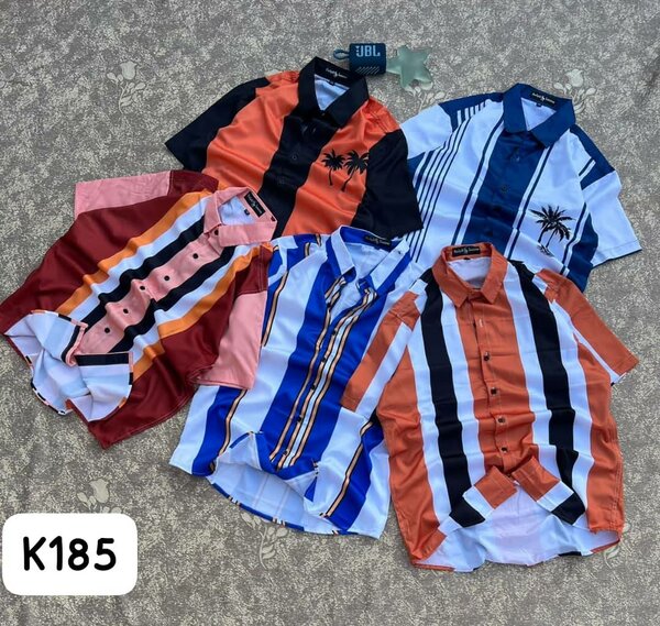 Beautiful and stylish summer shirt with short sleeves