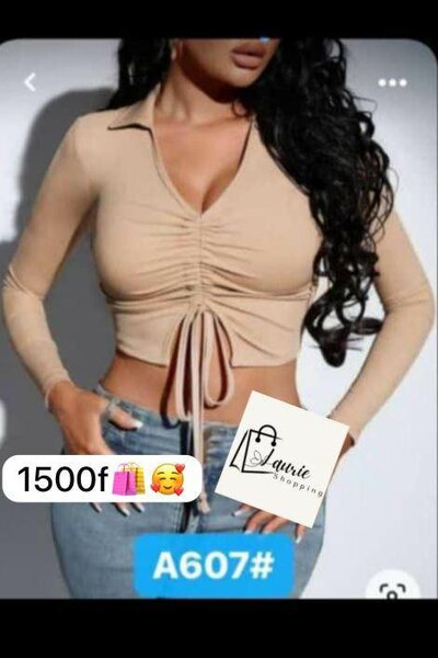 Top asymétrique femme