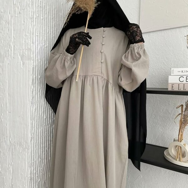 Широкое платье