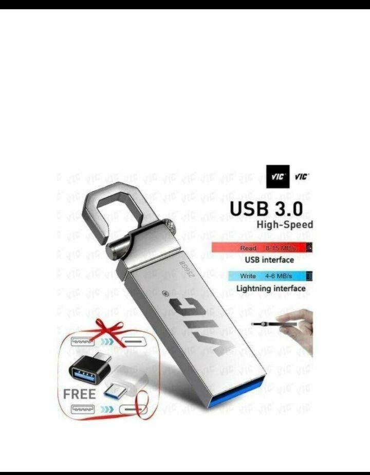 Clé USB Métal 128Go Haute Vitesse