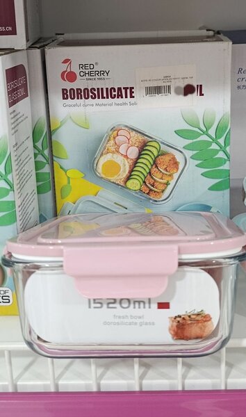 Glass Food Storage Container 1520ml