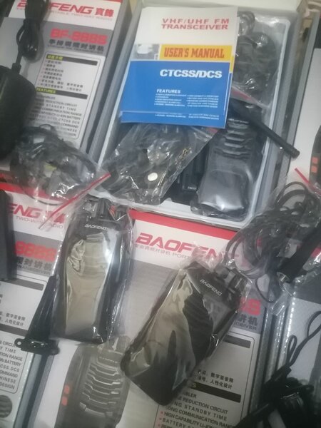 2way communication walkie talkie Boafeang 888s model