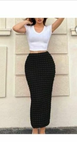 Jupe Longue Élastique