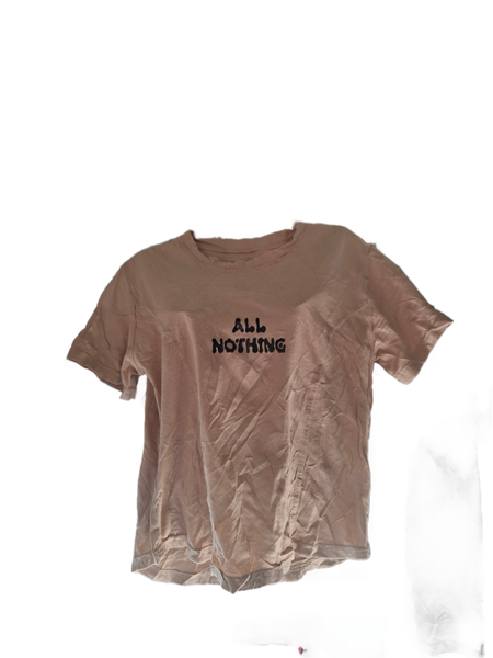 Graphic Tee "All Nothing"