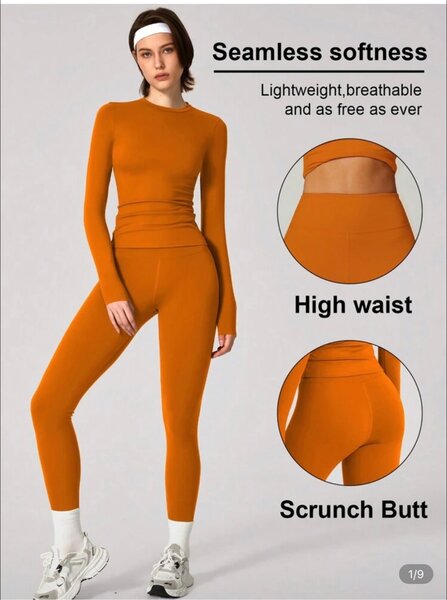 Ensemble de sport seamless femme