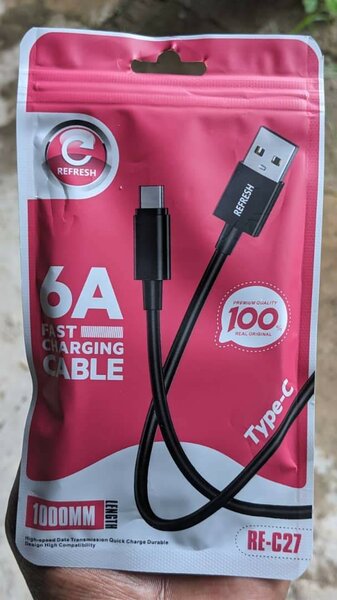 Type C fast phone charging cables