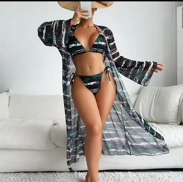 Ensemble de plage chic 3 pièces