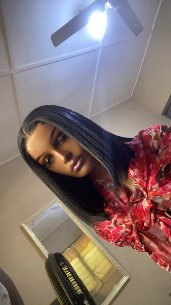 Lucky Lady Bone Straight 8 inches