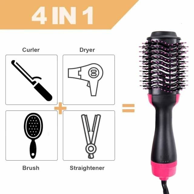 Brosse Soufflante 4 en 1