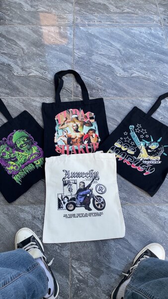 Sacs fourre-tout imprimés tendance