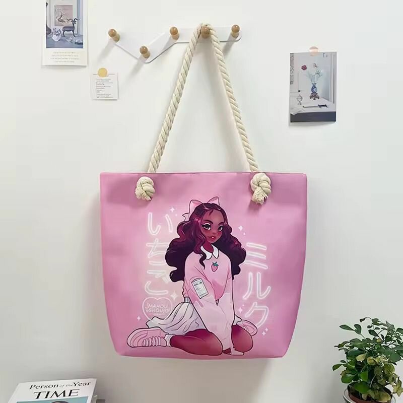 Sac cabas en toile artistique