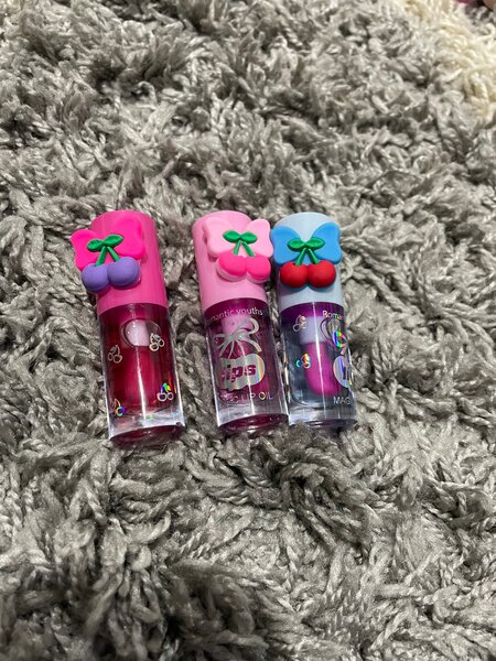 Lot de mini gloss à lèvres