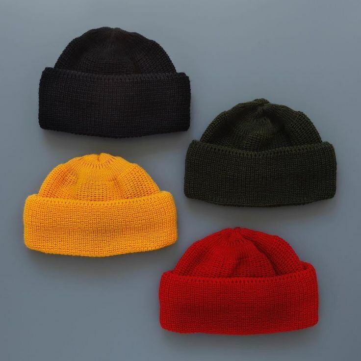 Bonnet en tricot unisexe