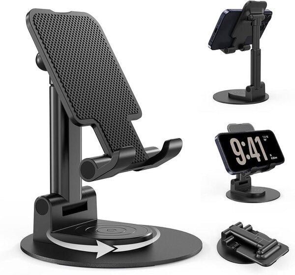 Support téléphone portable et tablette 360 degrés 