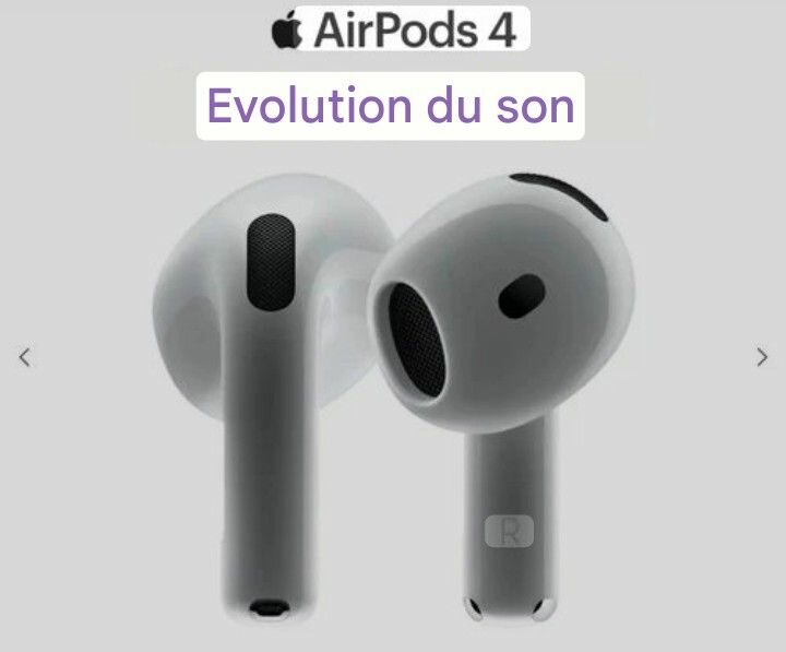 Apple AirPods 4 - Écouteurs sans Fil