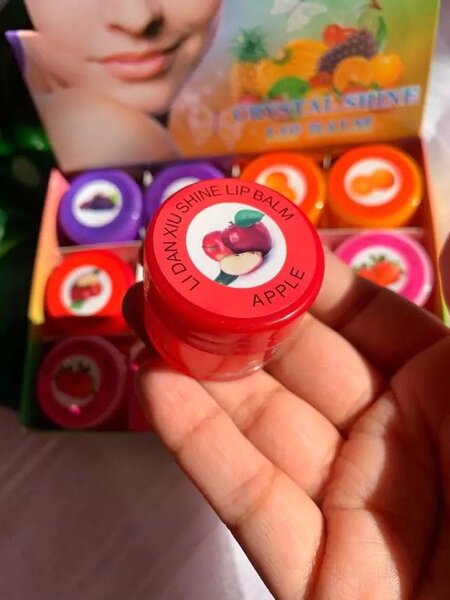 Baume à lèvres fruité brillant
