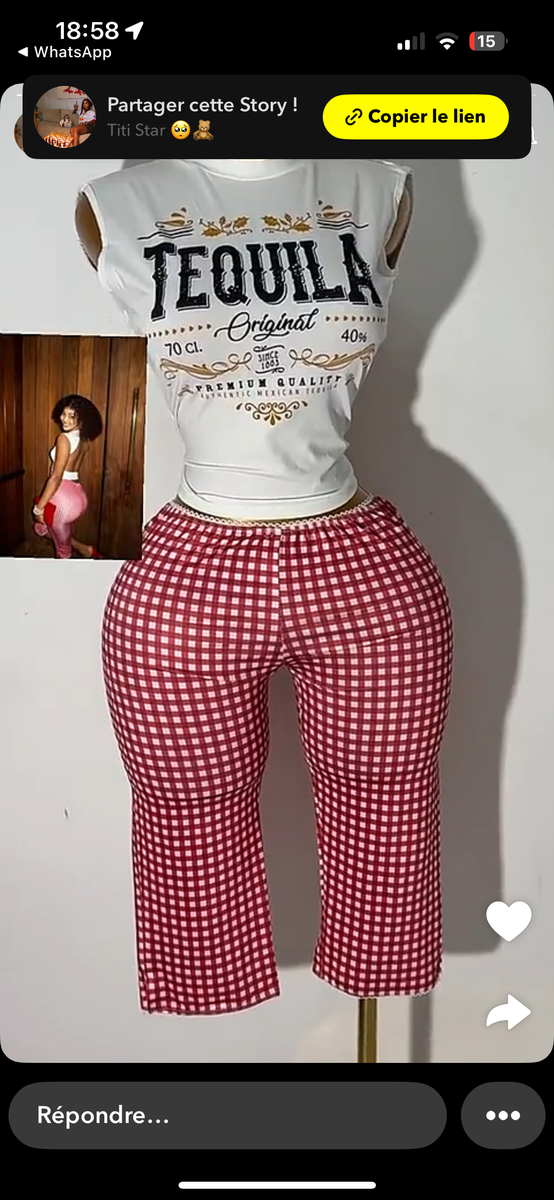 Pantalon décontracté tendance