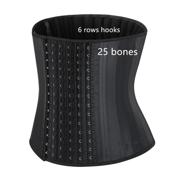 25 Steel-Bones Waist Trainer  6 hooks