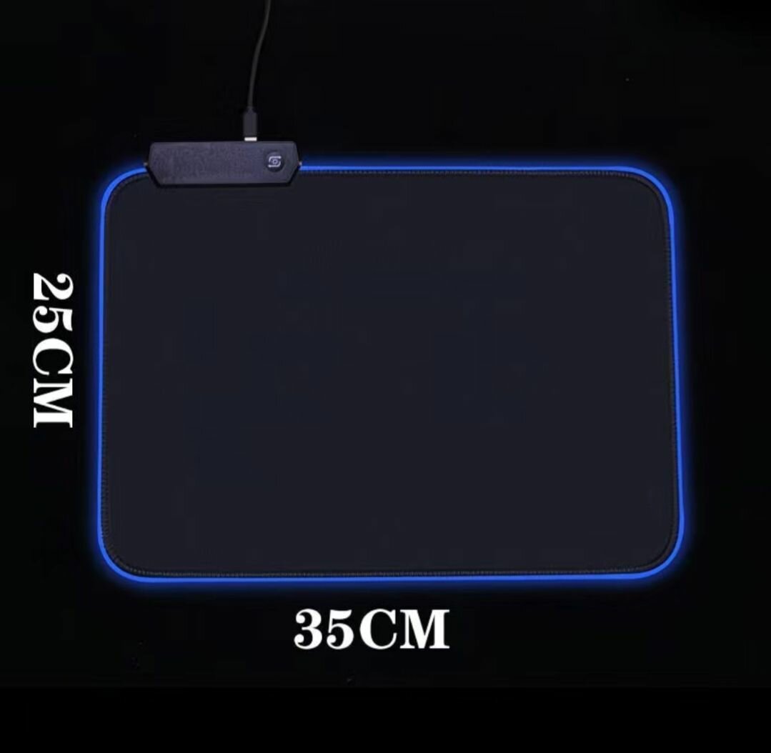 Tapis de souris LED imperméable
