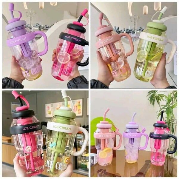 Bouteille Infuseur avec Paille