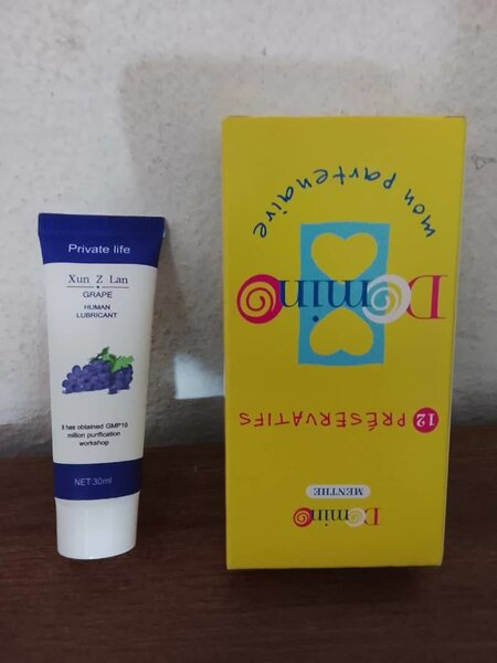 Préservatifs et Lubrifiant Grape