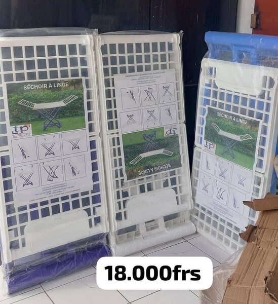 Séchoir à linge pliable robuste