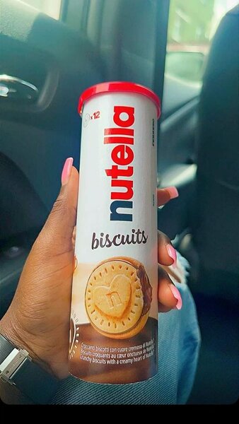 Biscuits tube nuttela de Alice