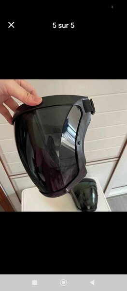 Masque de protection teinté