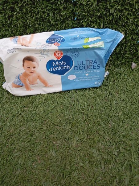 Lingettes Douces Bébé 72pcs