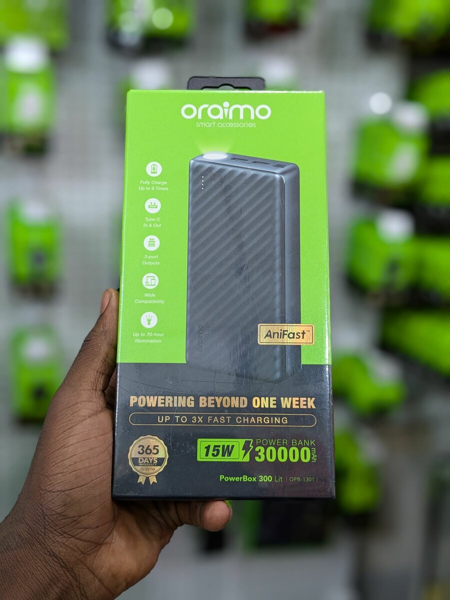 Oraimo 30000mah power bank