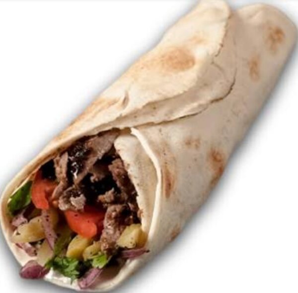 Délicieux wrap kebab