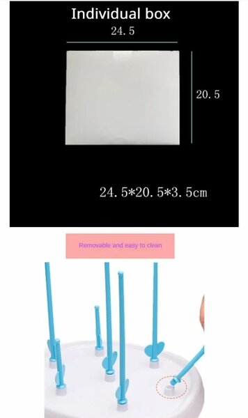 Baby bottles and  feeding cup holder drying rack