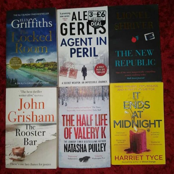 Thriller filled books