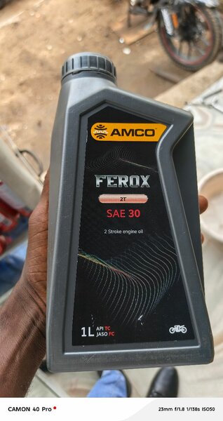 Huile moteur 2T SAE 30 AMCO